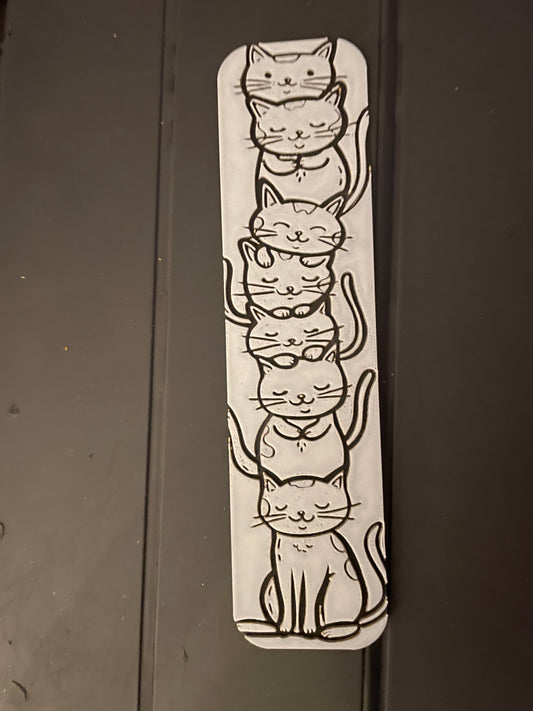 Stack of Cats Bookmark